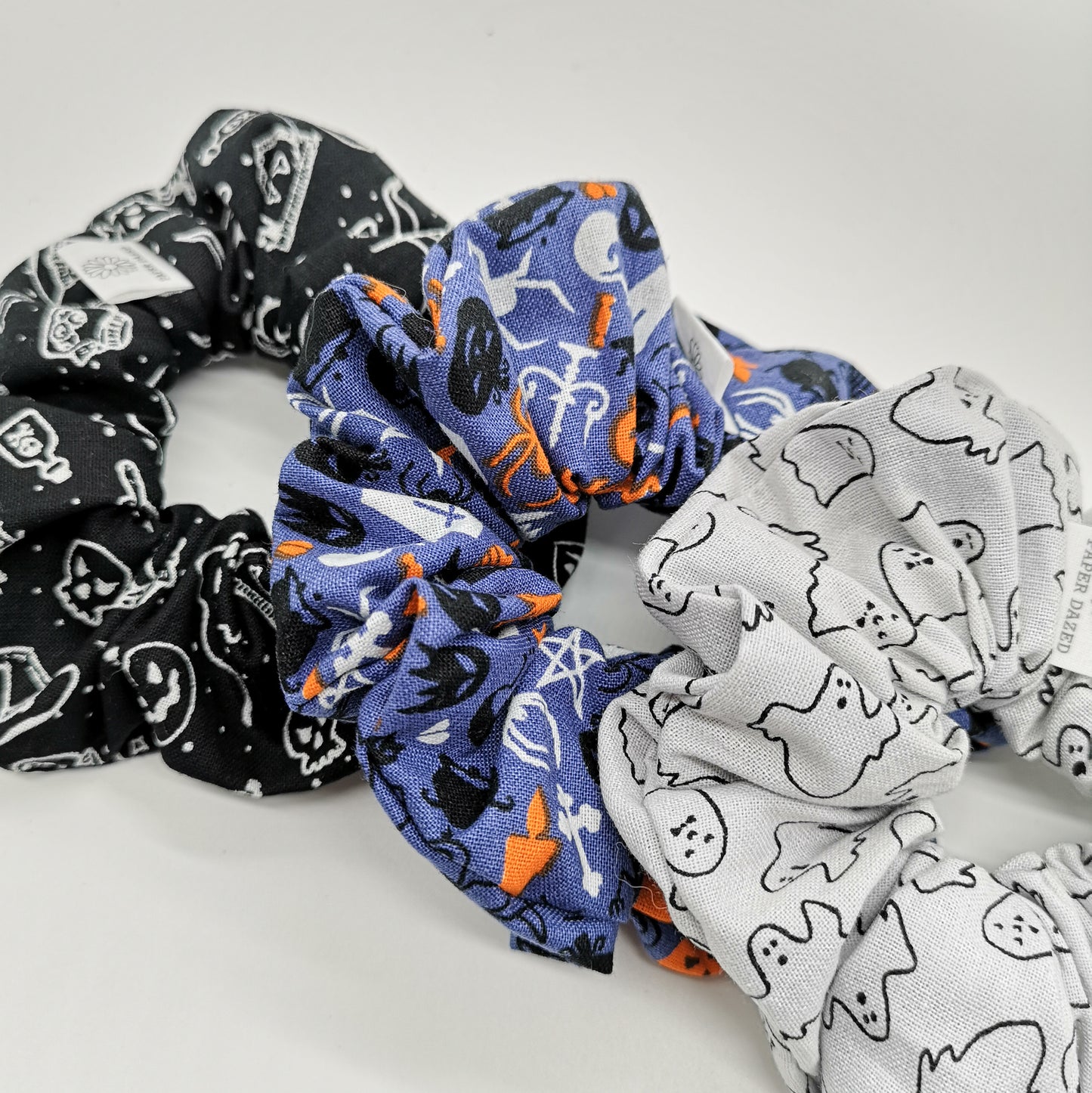 Black Halloween Scrunchie