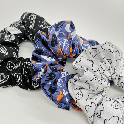 Black Halloween Scrunchie