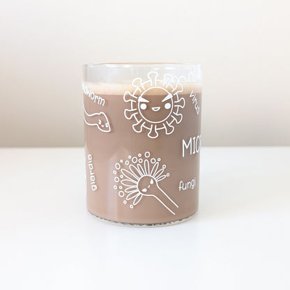 Microbes Glass Mug 400mL