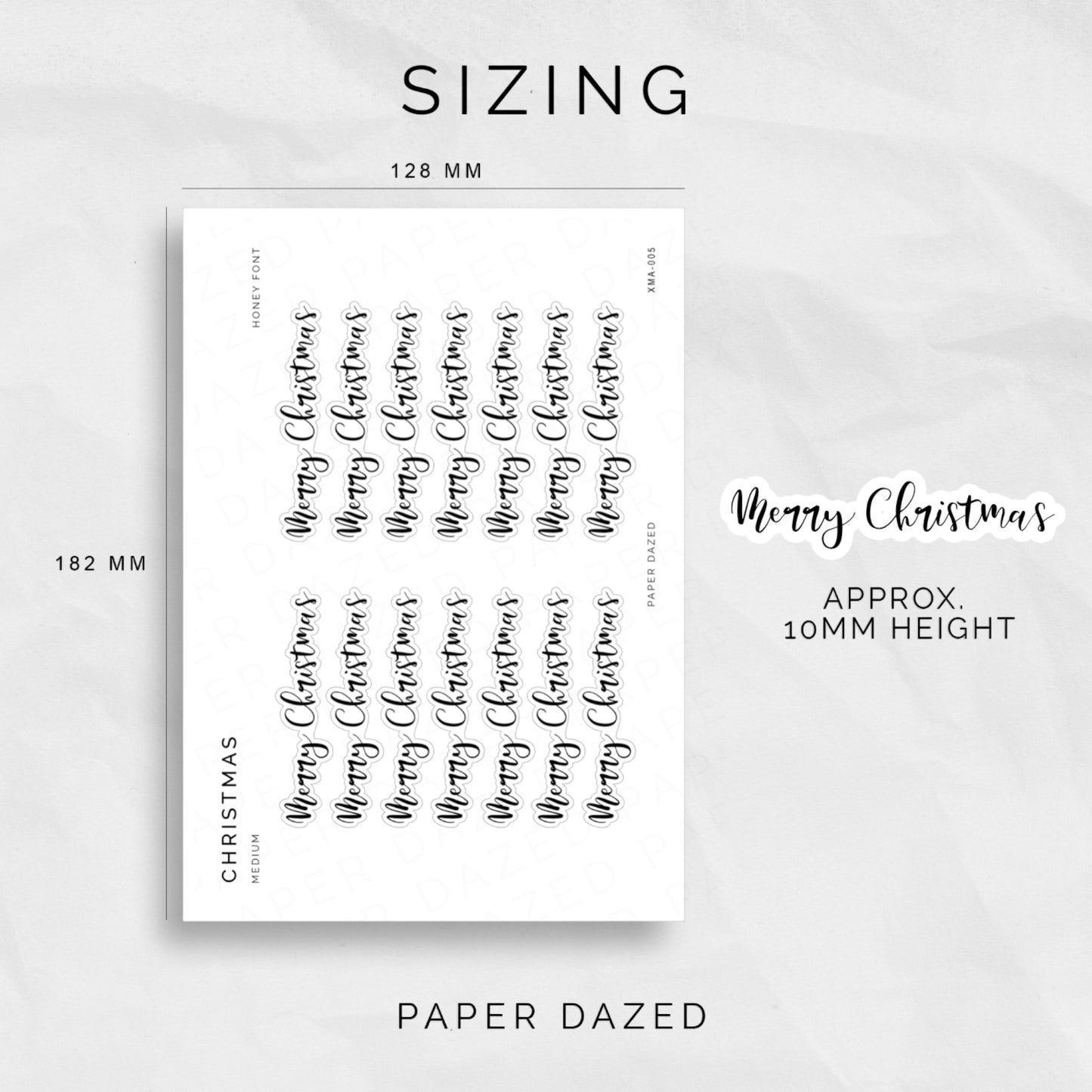 Merry Christmas Scripts - Honey Font