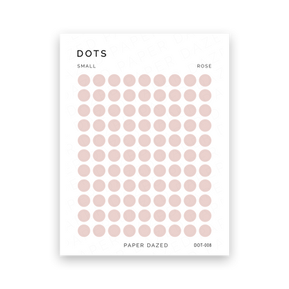 Small Circle Dot Stickers