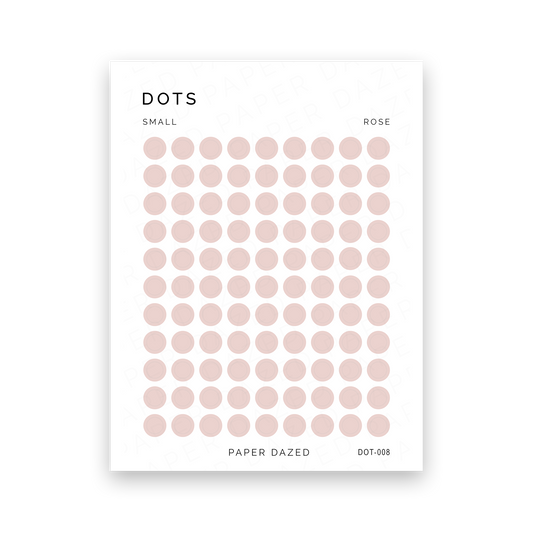 Small Circle Dot Stickers