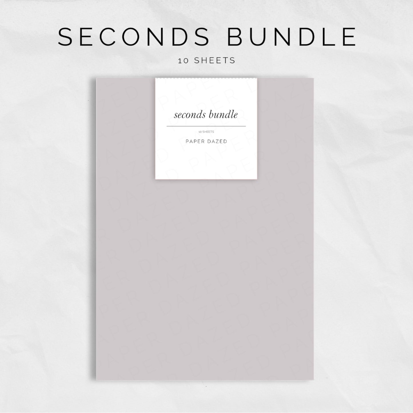 10 sticker sheet seconds bundle listing photo for paper dazed