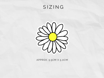Daisy Vinyl Diecut Sticker